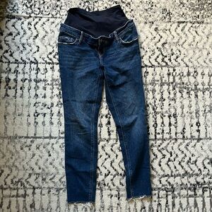 Maternity full panel super skinny jeans